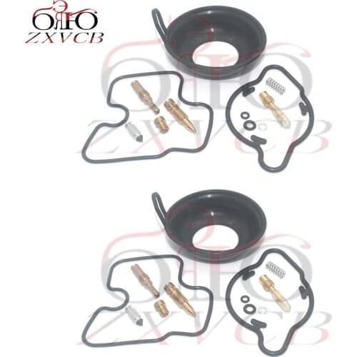 2 set for CB500 1994-1995 PC26 CB 500 PC32 PC 26 32 Motorcycle carburetor repair kit plunger diaphragm