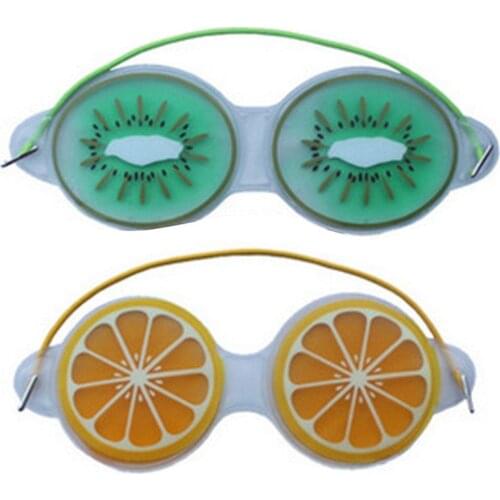 Fruit Shape Ice Mask Remove Dark Circles Relieve Eye Fatigue Gel Eye Masks Sleep Eye Mask Fruit Shape IceEye Patches