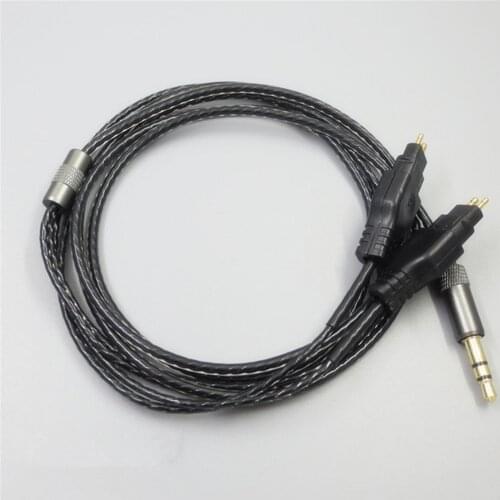 Upgraded Audio Cable for Sennheiser HD414 HD650 HD600 HD580 HD25 Headphone Headsets Aux Cable Replacement 1.2m/2m