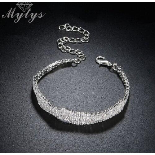 MYTYS White Bracelets