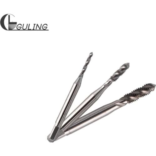 HSSE Needle Tooth Sipral Flute tap SM 3/32 1/8 9/64 11/64 3/16 13/64 15/64 1/4 9/32 3/8 - 56 40 44 28 32 24 20 screw taps