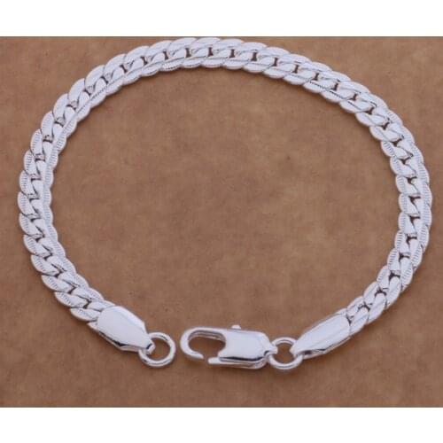 Wholesale High quality silver plated Fashion jewelry Bangles WB-086