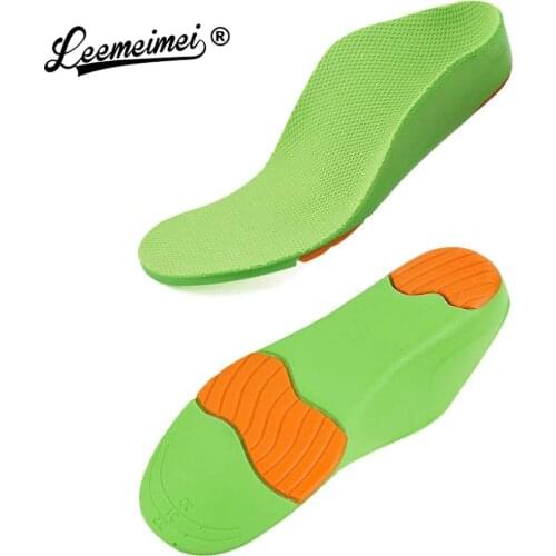 LEEMEIMEI Professional Insole Orthotic Arch Support Insole for kids Flat Foot O/X Leg Foot Valgus Corrector Shoe Cushion Inserts