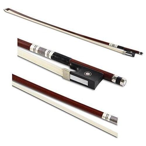 High-grade violin octagonal bow professional playing grade bow hard straight elastic good metal wrapped silk