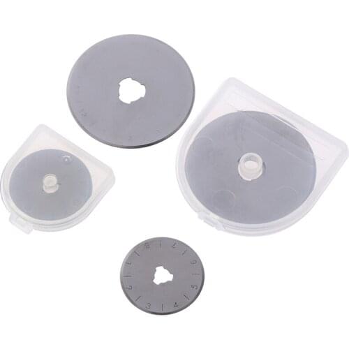 5PCS Rotary Replacement Blades Paper Cutter Knitting Circular Cutting Patchwork Leather Crafts Rotary Cutter 28mm /45 Mm
