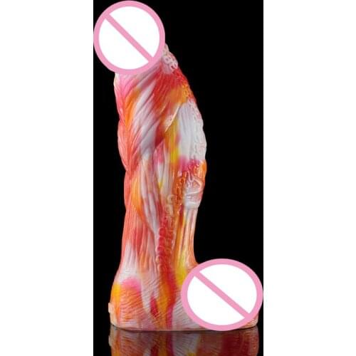 Multicolor Big Penis Soft Huge Dildos for Women Adult Erotic Sex Toys for Woman Silicone Suction Cup Dildo buttplug Sex Products