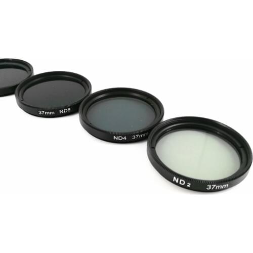 ND2 ND4 ND8 Neutral Density Lens Filter for Canon Nikon Pentax Camera 49 52 55 58 62 67 72 77 mm 49mm 52mm 58mm 67mm 72mm 77mm