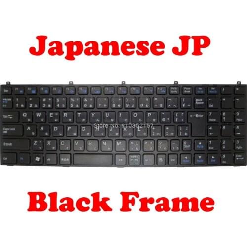 JP PO Keyboard For CLEVO M980NU MP-08J40J0-43001 6-80-M9800-213-1 MP-08J40J0-43001W MP-08J46P0-430 6-80-M9800-150-1 Japanese