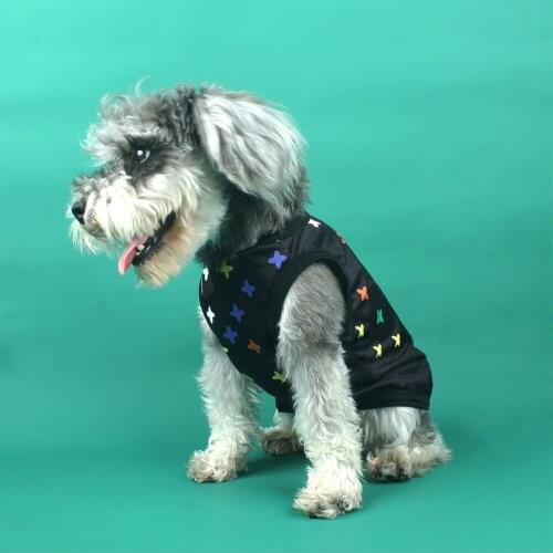 Flower Print Summer Gauze Vest Pet Dog Clothes for Small Dogs Clothing French Bulldog Tshirt for Yorkies Dog Accessories PC1533