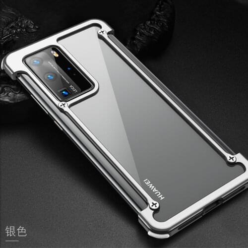 Metal Bumper Phone Case for Huawei Mate 40 30 Pro Case Shockkproof Aluminum Frame Cover for Huawei P40 P30 Pro Armor Coque Funda