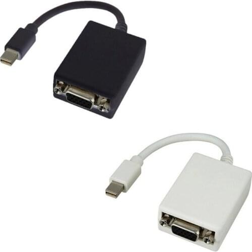 Mini Display Port to VGA Cable Converter Adapter for Apple Macbook Macbook Pro iMac Macbook Air Mac Mini