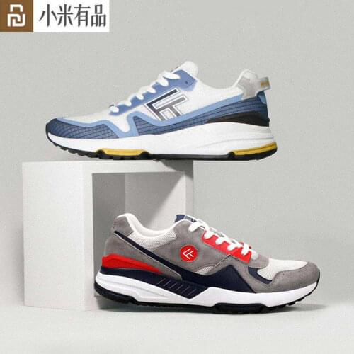 Youpin FREETIE 90 Mens Retro Sport Sneakers Casual Shoes Breathable Mesh Upper Anti-slip And Flexible EVA And Rubber Outsole