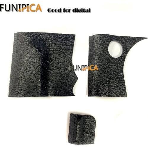 New OEM Repair Parts For Fuji Fujifilm XT20 X-T10 XT10 Rubber (Grip+ thumb+side) 3 pieces Camera Replacement Unit