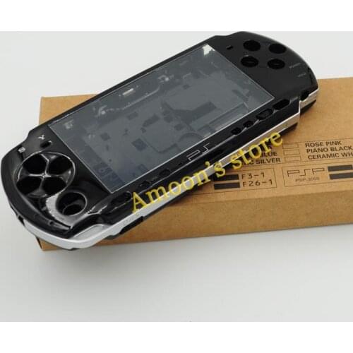 Original Quality Full Set Housing Shell Cover Case for PSP 3000 Repair Parts 4 Colors w/ screwdriver