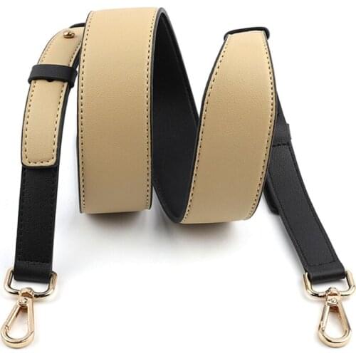 PU Leather Adjustable Handbag Shoulder Crossbody Bag Strap Replacement with Metal Swivel Hooks Lady Bags Accessories