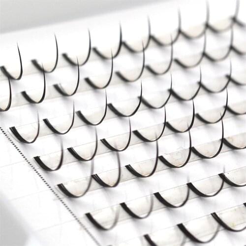 120 pcs In a Box 12 Lines A/M Fairy Eyelash Individual False Eyelashes C/D Curl A A Shape Lash Extensions Cilia Silk Lashes