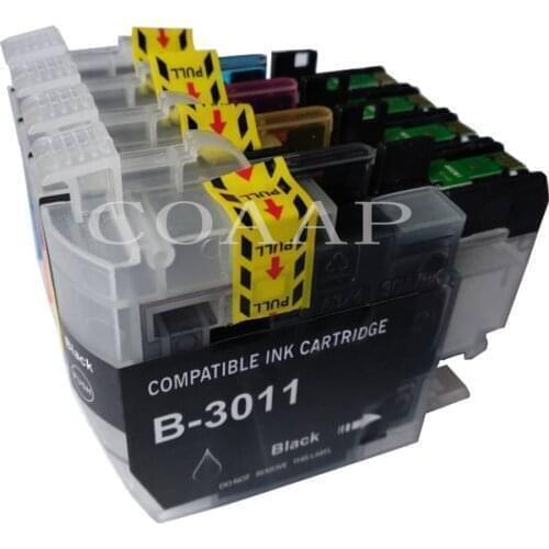 Compatible ink for Brother LC 3011 Cartridge suit for MFC-J491DW MFC-J497DW MFC-J690DW MFC-J895DW Printer for LC3011