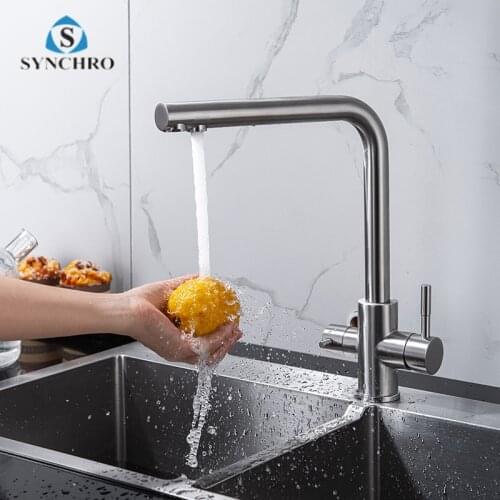 SYNCHRO Kitchen Faucets For Drinking Water