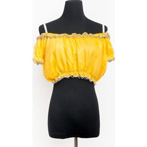 Belly dancing Top Belly dance short sleeve beaded top chiffon Belly dance Costume belly dancing Top Tribal dance clothing top