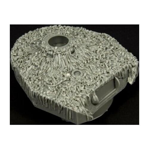 Unassambled 1/35 modern Turret with Net Resin figure miniature model kits Unpainted