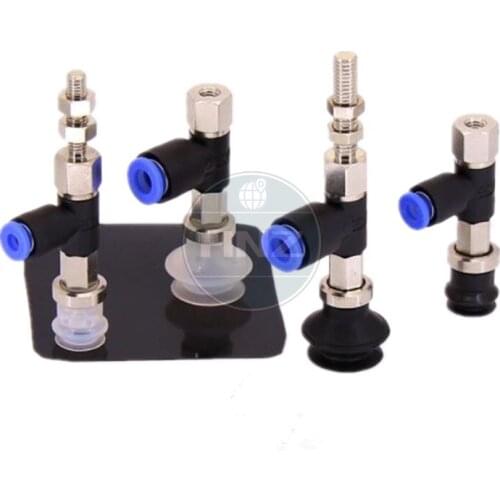 ZPR Vacuum Pad, Lateral Entry Flat pad ZPR10BN /ZPR13BN Robot manipulator chuck Industrial vacuum chuck