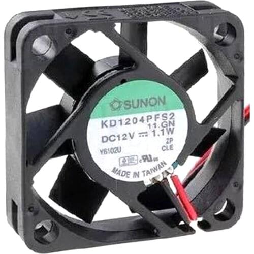 SUNON KD1204PFS2 DC 12V 1.1W 4cm 40x40x10mm Server Cooling Fan