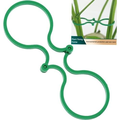 100pcs Plant Clips Clamps For Plants Hanging Vine Garden Greenhouse Vegetables Tomatoes Holder Vine Support Garden Tools 2020