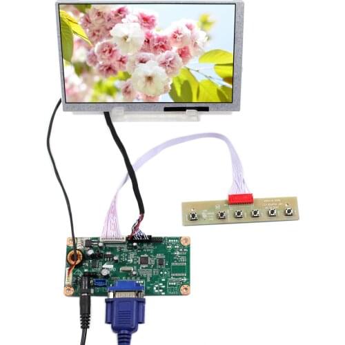 7inch G070Y2-L01 800X480 Brightness 500nits LCD Screen with VGA LCD Controller Board