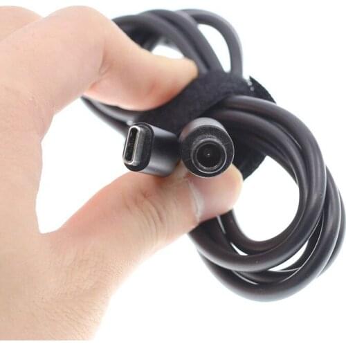 7.4x5.0mm 4.5*3.0mm with Pin Jack to Type C PD Power Adapter Converter DC Plug Connector Cable Cord for Dell Laptop Charger