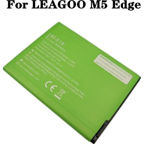 For LEAGOO M5 Edge BT-518 Battery High Quality 2000mAh BT518 BT 518 Back Up Bateria Smart Phone Batteries