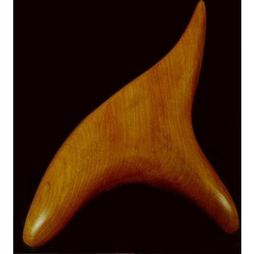 Fragrant wood scraping massager acupuncture foot massager wooden triangular birds fragrant wood triangle bird