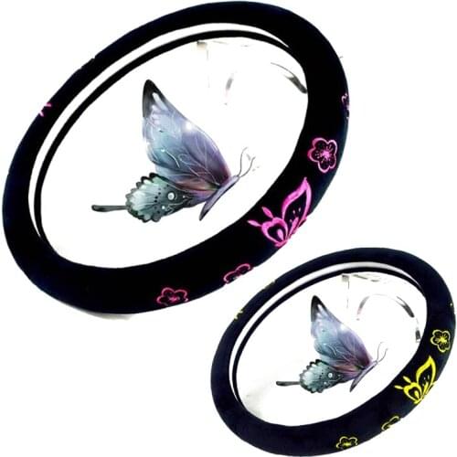 Comfort Grip Steering Wheel Cover - Rubber