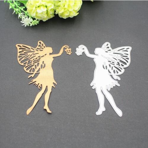 Angel cut DIY Scrapbooking Photo Album Paper Card Craft Cute Embossing Metal Cutting Dies Stencils Scrapbooking