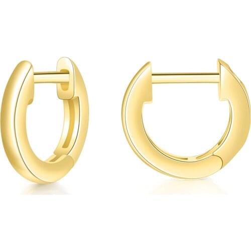 ZHOUYANG Round Earrings For Men Simple Classic Womens Jewelry Hip Hop Earing Clips On Ears Wholesale Gifts For Boyfriend KBE127