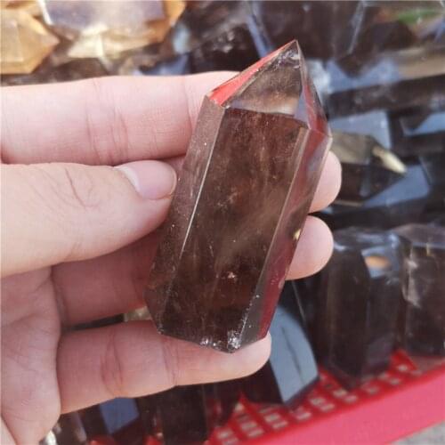 Natural Crystal Tea Crystal Crystals Point Hexagonal Column Minerals and Stones Wicca Meditation Healing Home Decoration