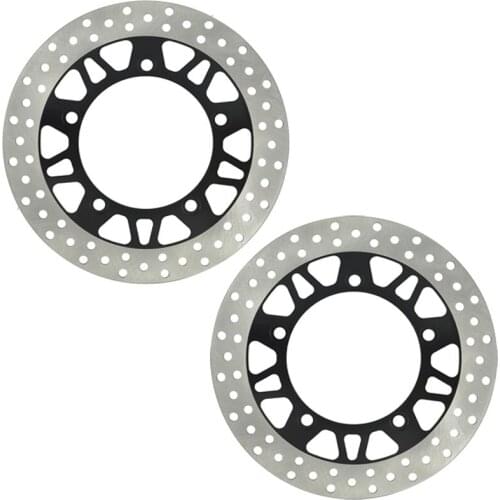 2Pcs Motorcycle Front Left & Right Brake Disc Rotor For Suzuki AN250 Burgman Skywave AN400 03-15 AN650 Burgman Executive 04-09