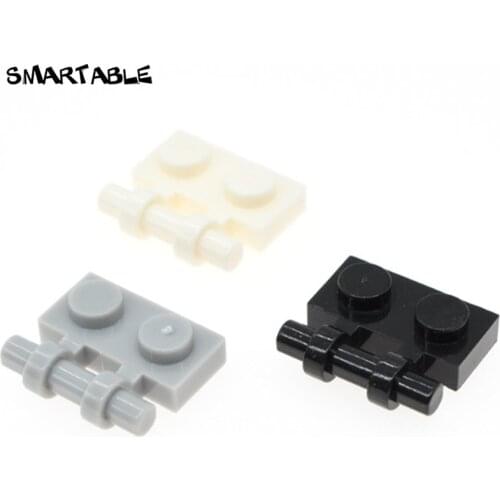 Smartable Plate Special 1 x 2 Side Handle Building Blocks Parts Toys For Kids Compatible 2540 80pcs/lot
