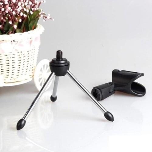 Microphone Stand Heavy Duty Adjustable Collapsible Tripod Boom Mic Stands for Performance Karaoke Singing Stage wholesales