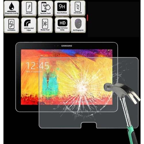 For Samsung Galaxy Note 10.1 P600 Tablet Ultra Clear Tempered Glass Screen Protector Anti Fingerprint Proective Film