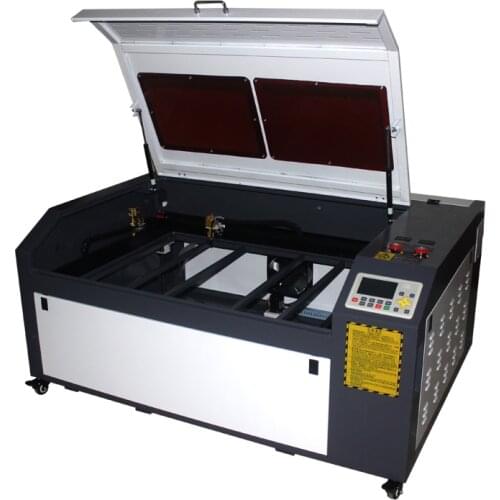USB 100W CO2 Laser Cutting Engraving Machine 1060 PRO With DSP System Auto focus Cutter Chiller 1000*600mm 220V/110V
