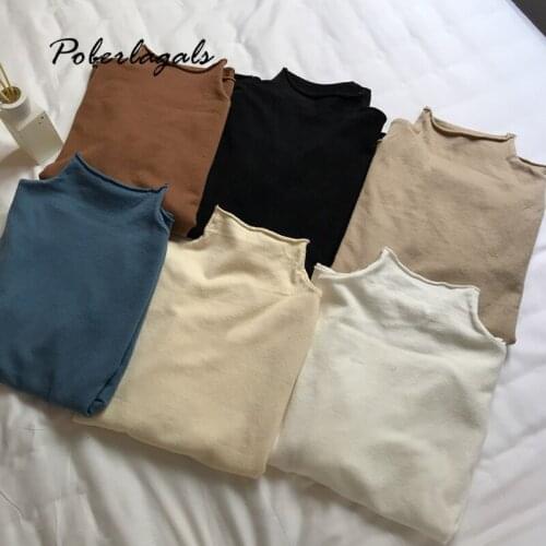 Jumper Winter Korean Sweaters Women pullovers Autumn 2019 knit Solid color Crimped loose long-sleeved wool-blend sweaters female