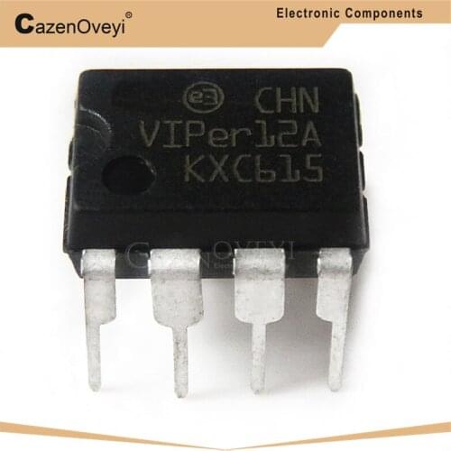 10pcs/lot VIPER12A VIPER 12A DIP-8 In Stock