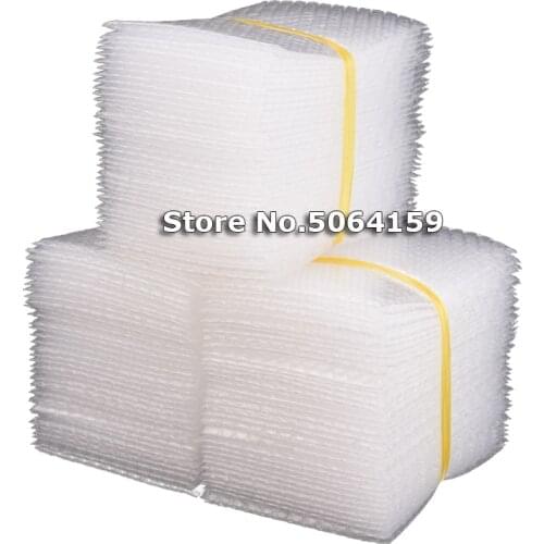 8*10cm 50Pcs Cushioning Bubble Bags Bubble Protective Wrap Bolsa Burbuja Packaging Foam Packing Verpackungen Schaum 15*20 10*15