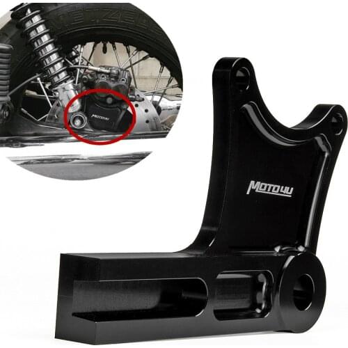 Motorcycle Aluminium Rear Disc Brake Caliper Relocation Bracket For Triumph T100 Bonneville