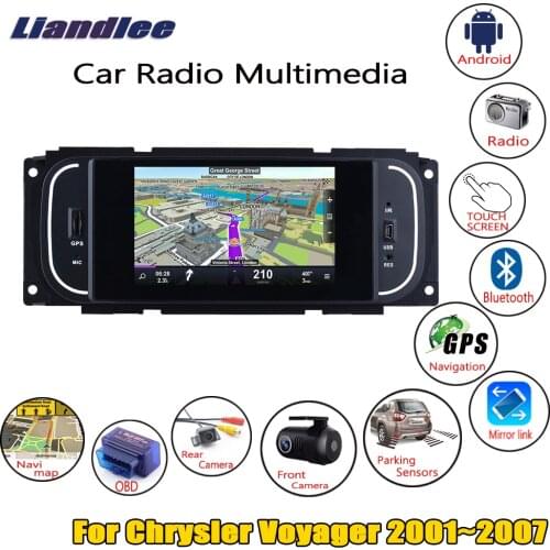 For Chrysler Voyager/Grand Caravan 2001~2007 Car Radio Android Stereo Head Unit GPS Navigation Map Multimedia Player