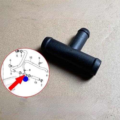 For Buick 13 Models Encore Tee Water Pipe Heating Wind Water Pipe Tee Joint Radiator Tank Outlet Tee 95128280