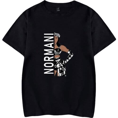 Normani Print Spring Summer Holiday Street Men/Women Casual Kawaii GHIP HOP style Streetwear T-shirt