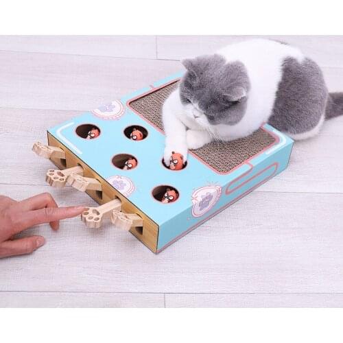 Hamster Cat Toy Corrugated Cat Scratcher Cat Litter Self-interaction To Relieve Boredom Cat Toy Funny Cat Toy Cat Playground