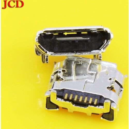 JCD 20pcs/lot New 7P 7Pin Micro USB Connector Port Charge Socket for repairing for Samsung S5600 I9100 S5603 ect Micro USB jack