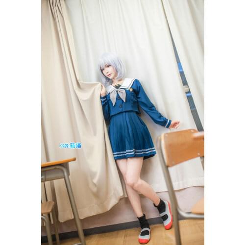 Anime Bang Dream Morfonica uniform Kurata Mashiro/ Kirigaya Touko/ Hiromachi Nanami Cosplay Costume Free shipping CG739WZP